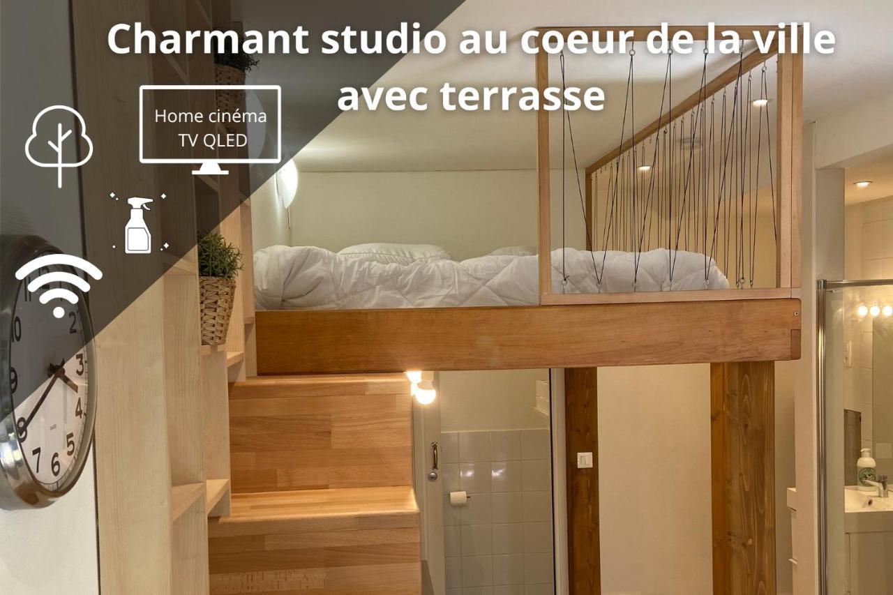 Charmant Studio Avec Terrasse Au Coeur De Нансі Екстер'єр фото